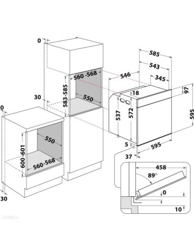 Piekarnik Hotpoint TIF801SCANHA