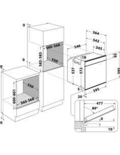 Piekarnik Whirlpool W7OM44S1PBL 2
