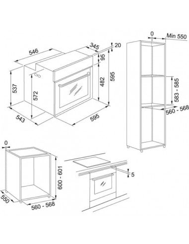Piekarnik Franke FMY 99 HS XS Czarne szkło