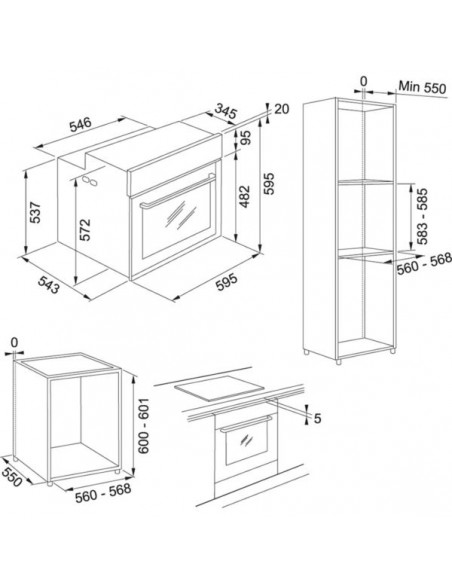 Piekarnik Franke FMY 99 P XS Czarne szkło