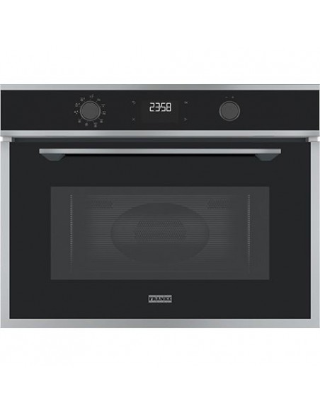 Piekarnik Franke FMA 45 MW XS Czarne szkło/Stal sz