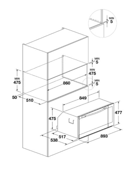 Piekarnik Fulgor Milano FCO 9013 TM X