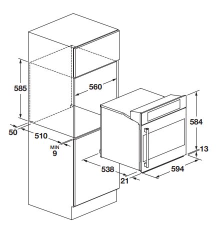 Piekarnik Fulgor Milano FCOS 6215 TEM X