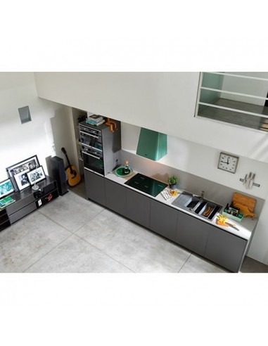 Piekarnik Franke FSM 45 MW XS Czarne szkło/Stal sz