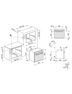 Piekarnik Smeg SFP6106WSPS Srebrne lustro 2
