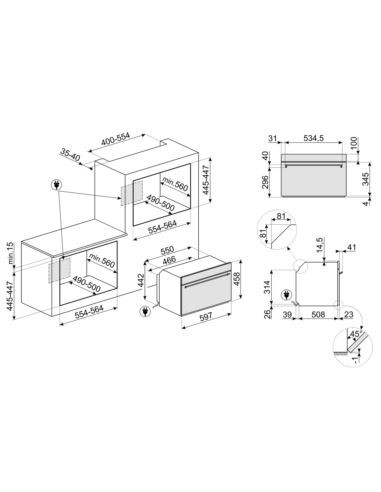 Piekarnik Smeg SF4303WVCPX