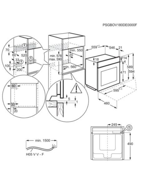 Piekarnik AEG BPE742380B
