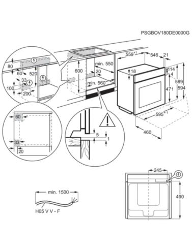 Piekarnik AEG BPE742380B