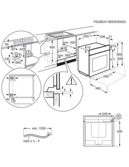 Piekarnik AEG BPE742380B