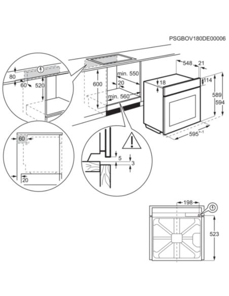 Piekarnik Electrolux EOB 6220 AOR