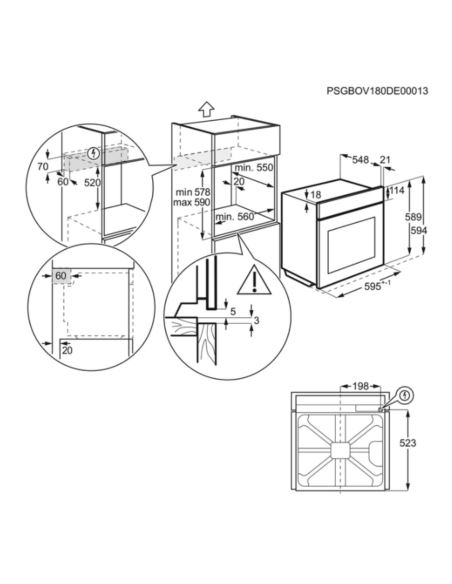 Piekarnik Electrolux EOB 6220 AOR