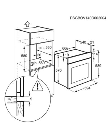 Piekarnik Electrolux EZF5C50Z