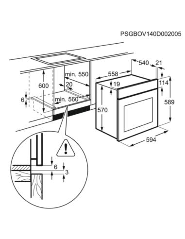 Piekarnik Electrolux EZF5C50Z