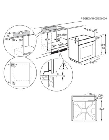 Piekarnik Electrolux EOF4P74X Piekarnik Electrolux EOF4P74X