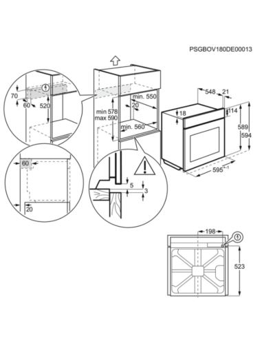 Piekarnik Electrolux KOD3C70X