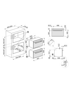 Piekarnik Smeg SF4101MCS1 2