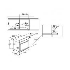 Piekarnik Whirlpool W9OS24S1P