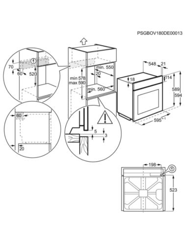 Piekarnik Electrolux EOF5C50V