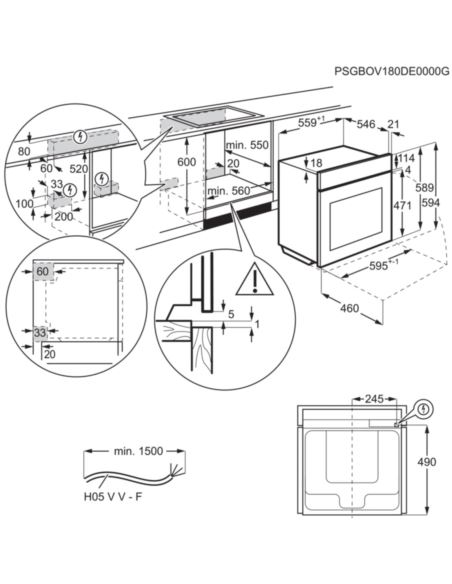 Piekarnik AEG BEB331110M