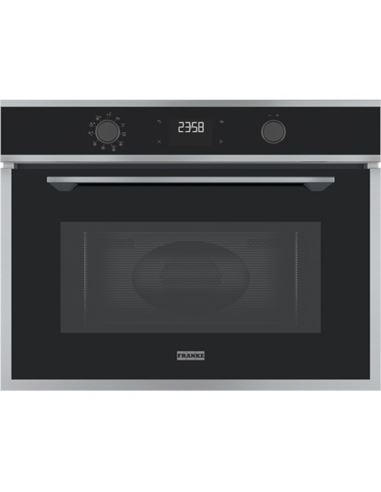 Piekarnik Franke FMA 45 MW XS Czarne szkło/Stal sz