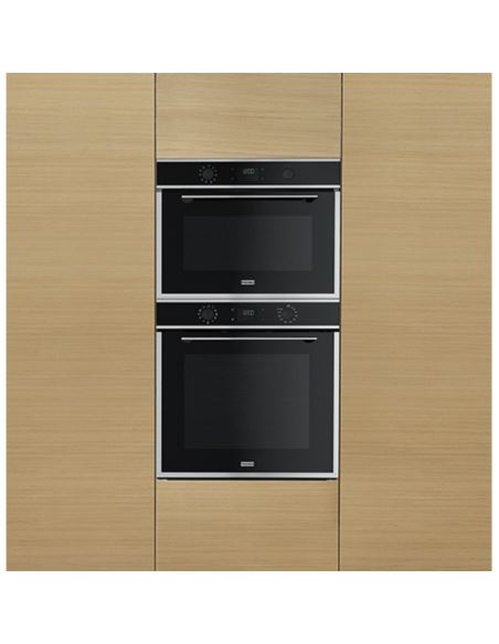 Piekarnik Franke FMA 45 MW XS Czarne szkło/Stal sz