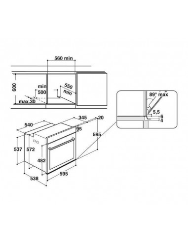 Piekarnik Hotpoint FI7 861 SH BL HA 96805